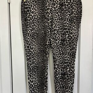 Leopard Print Pants